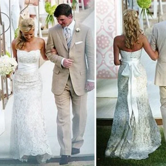 Monique Lhuillier Amelie Wedding Gown - Picture 4 of 8